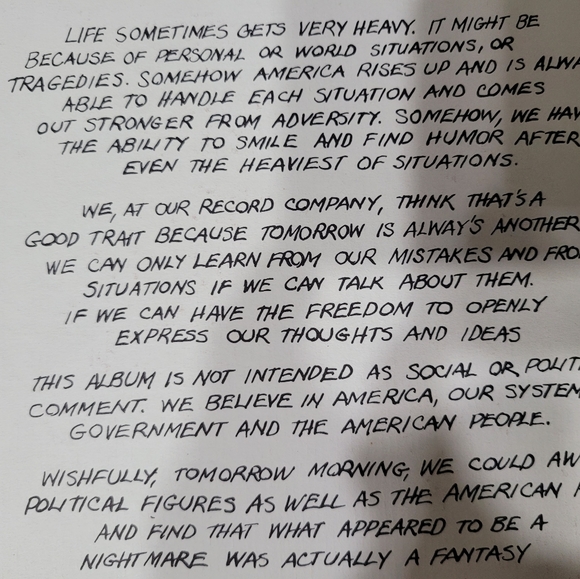 David Frye Richard Nixon : A Fantasy Album - Picture 3 of 5